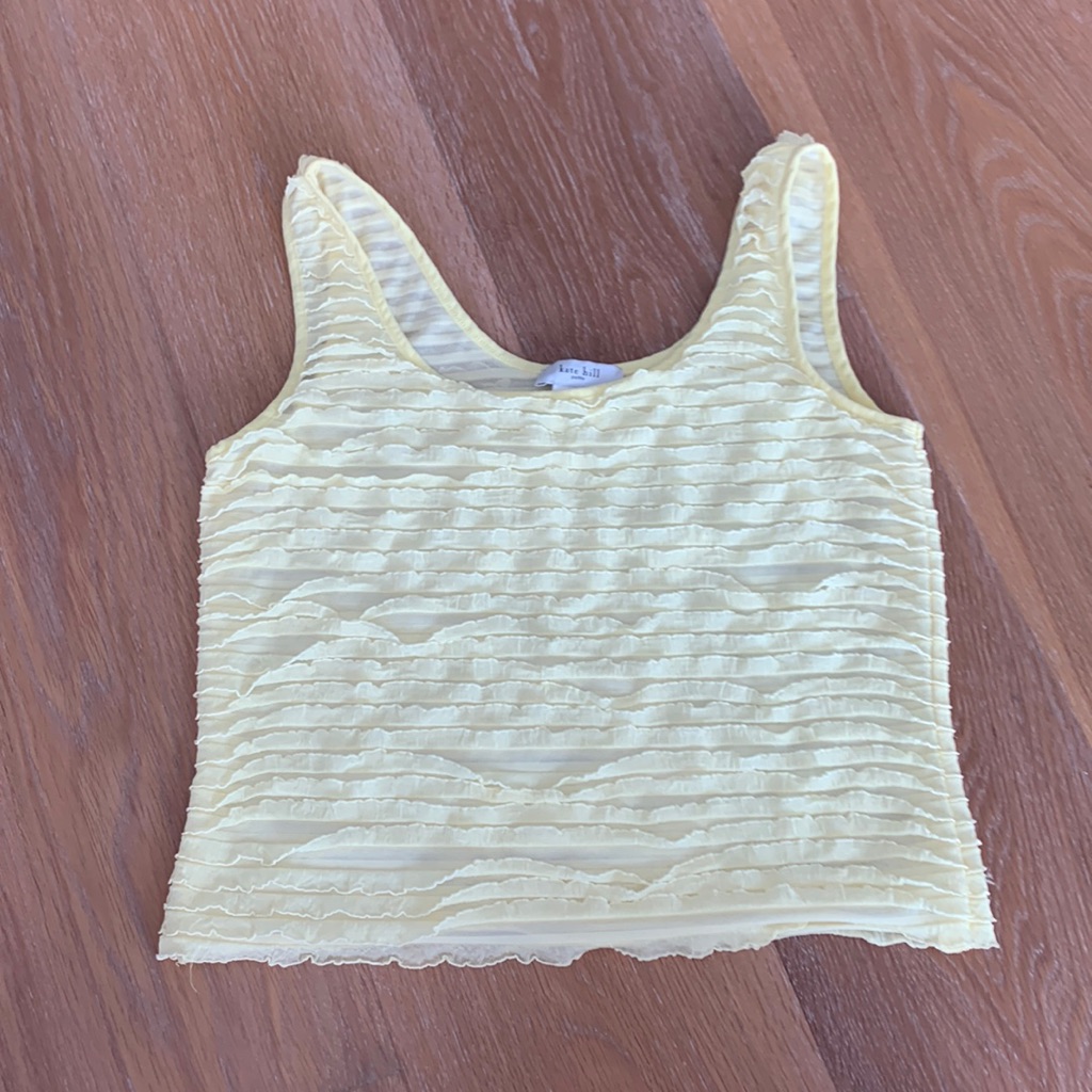 Kate Hill Ruffled Top